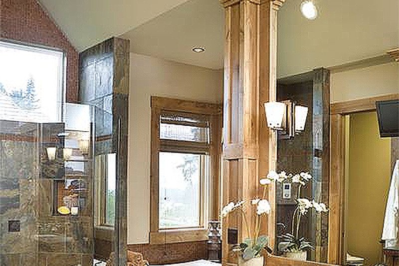 Home Plan - Master Bathroom - 5100 Square foot Craftsman home