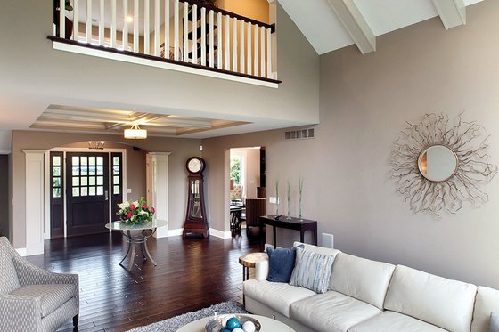 Interior - Family Room 1 for Craftsman House Plan #928-224 - 4 bed, 3.5 bath