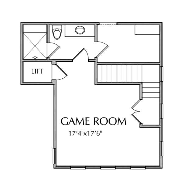 House Blueprint - Mediterranean Floor Plan - Other Floor Plan #1021-15
