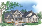 Traditional Style House Plan - 4 Beds 3.5 Baths 2811 Sq/Ft Plan #929-258 