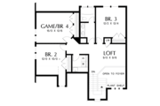 Craftsman Style House Plan - 4 Beds 2.5 Baths 2190 Sq/Ft Plan #48-677 