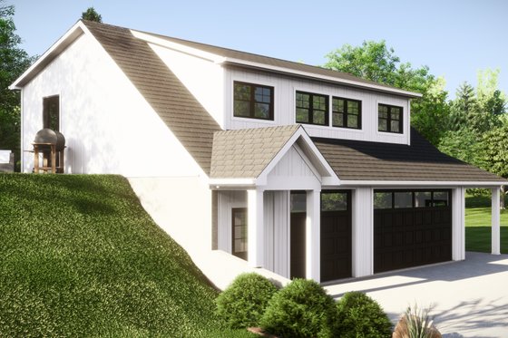 Exterior - Other Elevation for Country House Plan #1064-289 - 2 bed, 1.5 bath