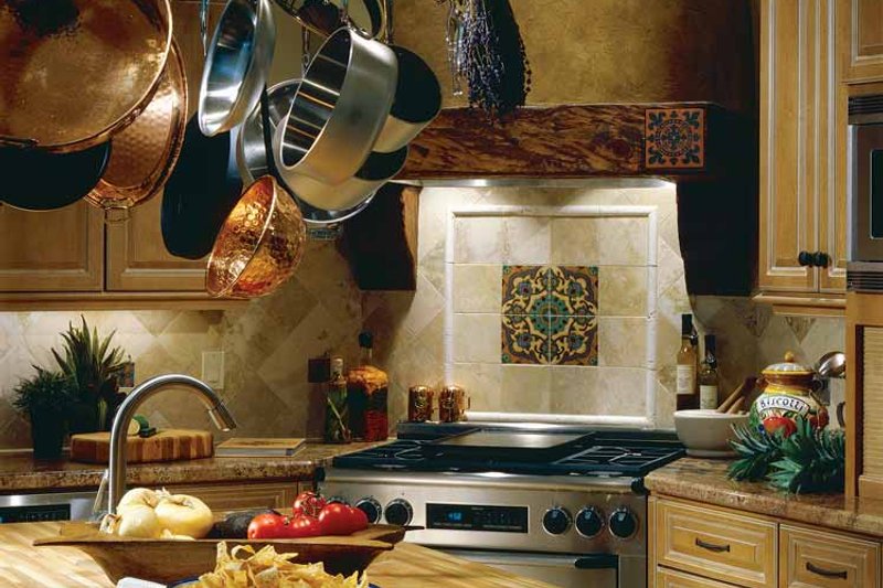 Home Plan - Interior - Kitchen for Mediterranean House Plan #930-97 - 4 bed, 5.5 bath