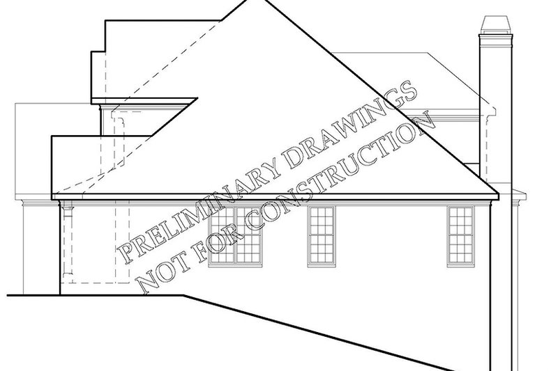 House Blueprint - Exterior - Other Elevation for Country House Plan #927-893 - 4 bed, 3.5 bath