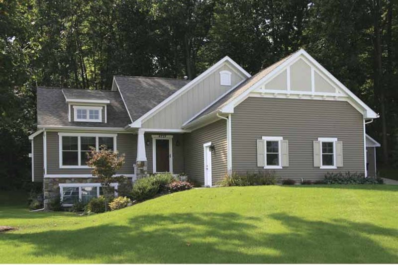 Home Plan - Exterior - Front Elevation 3 for Craftsman House Plan #928-148 - 4 bed, 3 bath