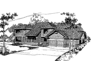 Contemporary Style House Plan - 6 Beds 4.5 Baths 3434 Sq/Ft Plan #60-810 