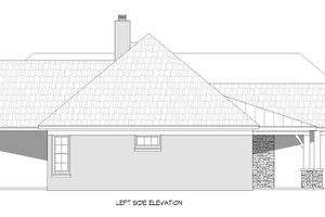 Exterior - Other Elevation 1 for Traditional House Plan #932-166 - 4 bed, 3.5 bath