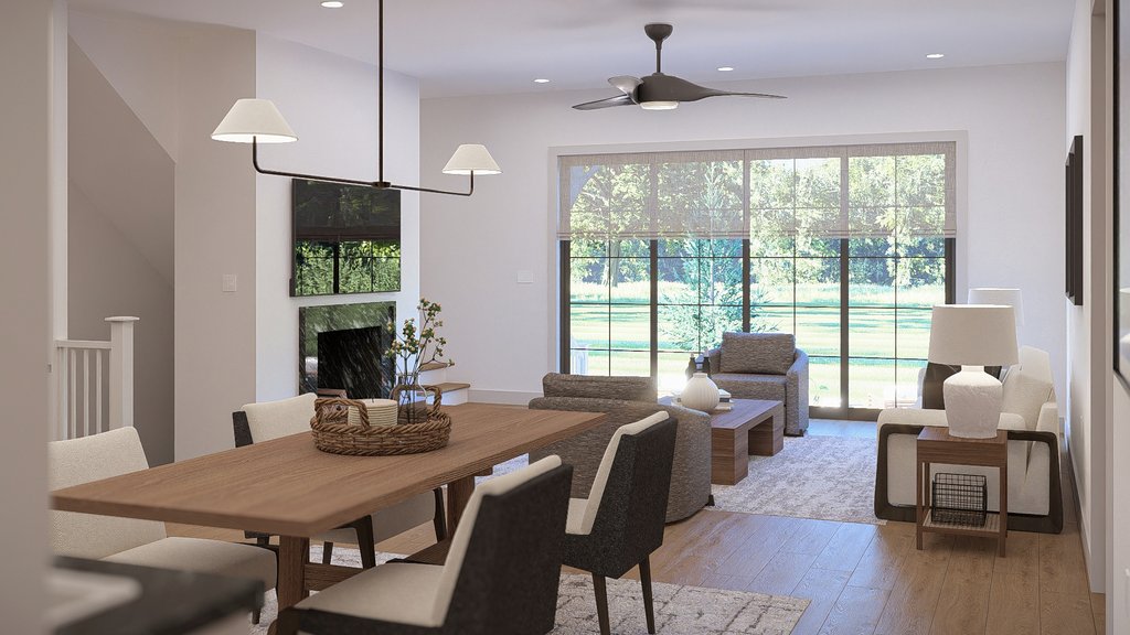 Interior - Other for Farmhouse House Plan #455-773 - 4 bed, 4 bath