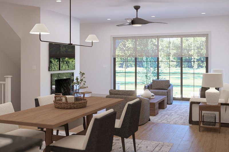 Home Plan - Interior - Other for Farmhouse House Plan #455-773 - 4 bed, 4 bath