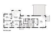 Modern Style House Plan - 4 Beds 2.5 Baths 4205 Sq/Ft Plan #496-2 