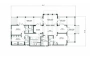 Beach Style House Plan - 4 Beds 5 Baths 3056 Sq/Ft Plan #443-10 