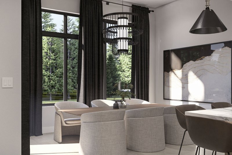 Architectural House Design - Interior - Dining Room 1 for Modern House Plan #455-823 - 3 bed, 2.5 bath