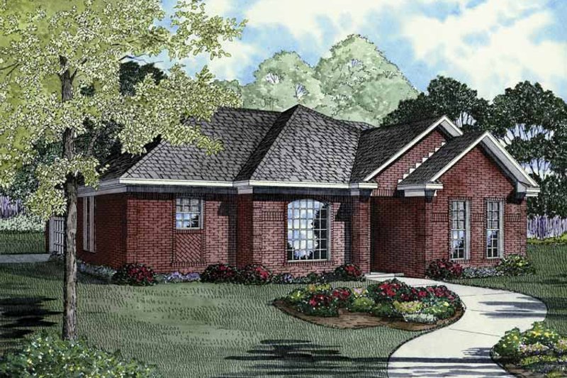 Home Plan - Ranch Exterior - Front Elevation Plan #17-3258