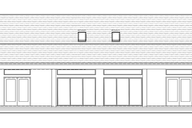 Home Plan - Exterior - Rear Elevation 2 for Colonial House Plan #1058-148 - 3 bed, 3 bath