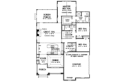 Craftsman Style House Plan - 3 Beds 2 Baths 2154 Sq/Ft Plan #929-795 