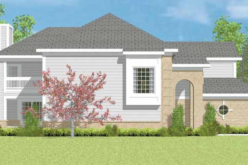 Dream House Plan - Exterior - Other Elevation 3 for Traditional House Plan #72-1084 - 3 bed, 2.5 bath