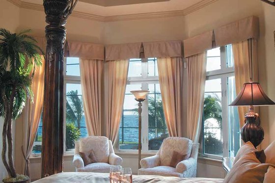 Interior - Master Bedroom for Mediterranean House Plan #930-317 - 4 bed, 5 bath