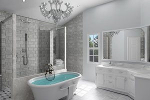 Interior - Master Bathroom for Craftsman House Plan #119-426 - 3 bed, 3.5 bath