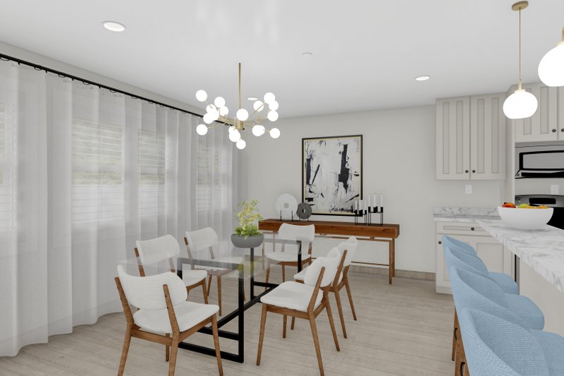 Dream House Plan - Interior - Dining Room 1 for Traditional House Plan #1060-154 - 3 bed, 2.5 bath