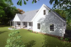 Exterior - Other Elevation 2 for Country House Plan #20-2041 - 4 bed, 3 bath