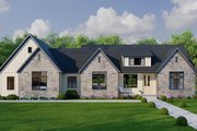 Country Style House Plan - 3 Beds 2 Baths 2292 Sq/Ft Plan #1089-23 Exterior 