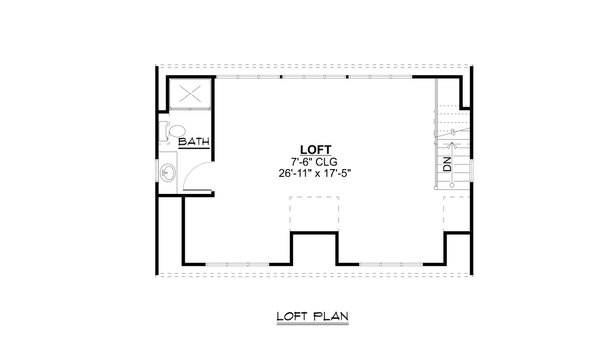 Country Floor Plan - Upper Floor Plan #1064-287