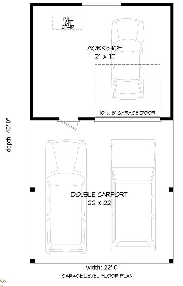 House Blueprint - Country Floor Plan - Main Floor Plan #932-115
