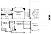 European Style House Plan - 4 Beds 3.5 Baths 3247 Sq/Ft Plan #119-247 