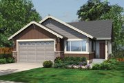 Ranch Style House Plan - 3 Beds 2.5 Baths 2238 Sq/Ft Plan #132-540 Exterior 