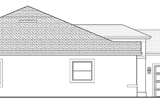 Exterior - Other Elevation 1 for Mediterranean House Plan #1058-126 - 3 bed, 2.5 bath