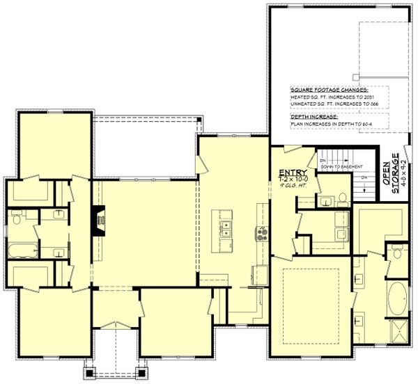 Traditional Floor Plan - Other Floor Plan #430-286