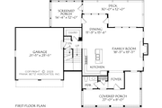 Traditional Style House Plan - 4 Beds 2.5 Baths 2296 Sq/Ft Plan #927-1047 