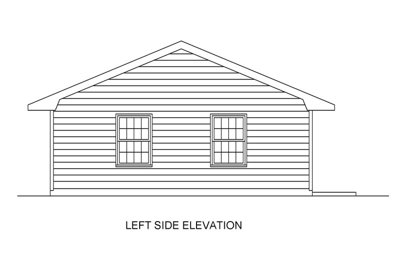 Dream House Plan - Exterior - Front Elevation 5 for Bungalow House Plan #54-604 - 4 bed, 2 bath