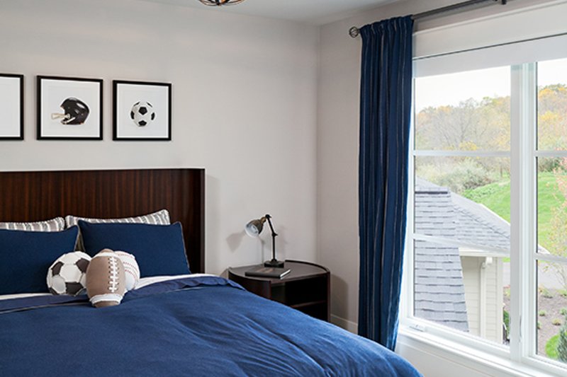 Dream House Plan - Interior - Bedroom 2 for Contemporary House Plan #928-287 - 4 bed, 3.5 bath