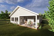 Cottage Style House Plan - 3 Beds 2 Baths 1563 Sq/Ft Plan #513-2197 