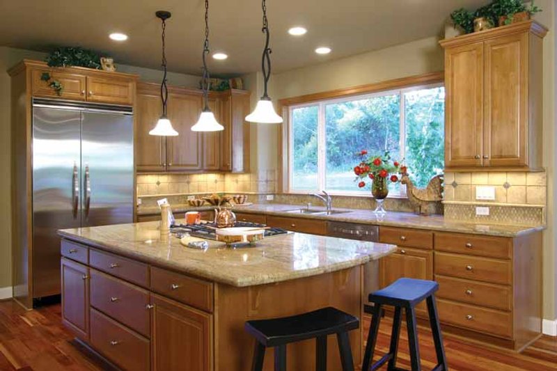 Home Plan - Interior - Kitchen 5 for Craftsman House Plan #132-241 - 4 bed, 3.5 bath