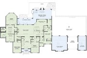 European Style House Plan - 3 Beds 4.5 Baths 4380 Sq/Ft Plan #17-2506 