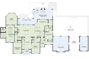 European house plan and luxury floor plan