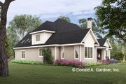 Cottage Style House Plan - 4 Beds 3 Baths 2486 Sq/Ft Plan #929-1197 Exterior 