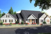 Ranch Style House Plan - 4 Beds 3.5 Baths 2487 Sq/Ft Plan #513-2185 