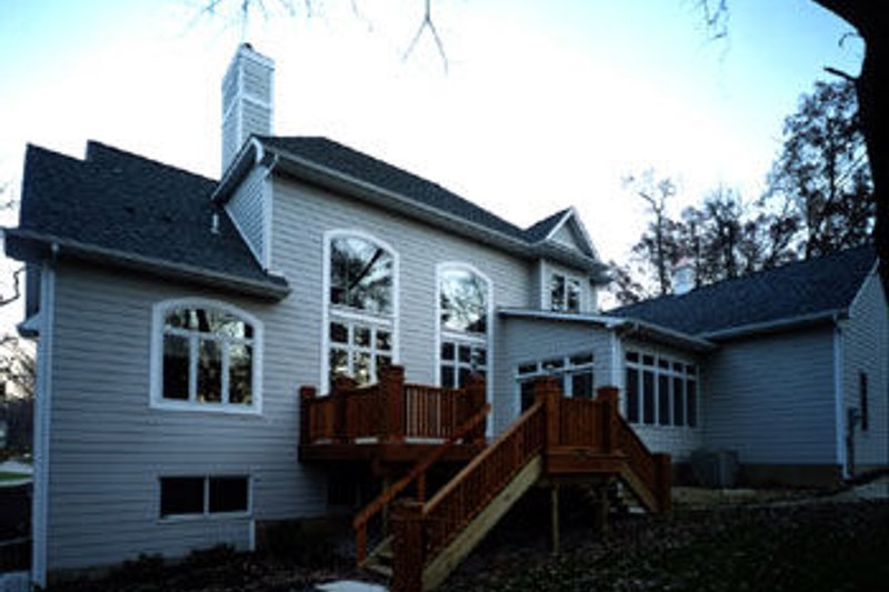Home Plan - Exterior - Other Elevation 1 for Colonial House Plan #70-520 - 4 bed, 3.5 bath