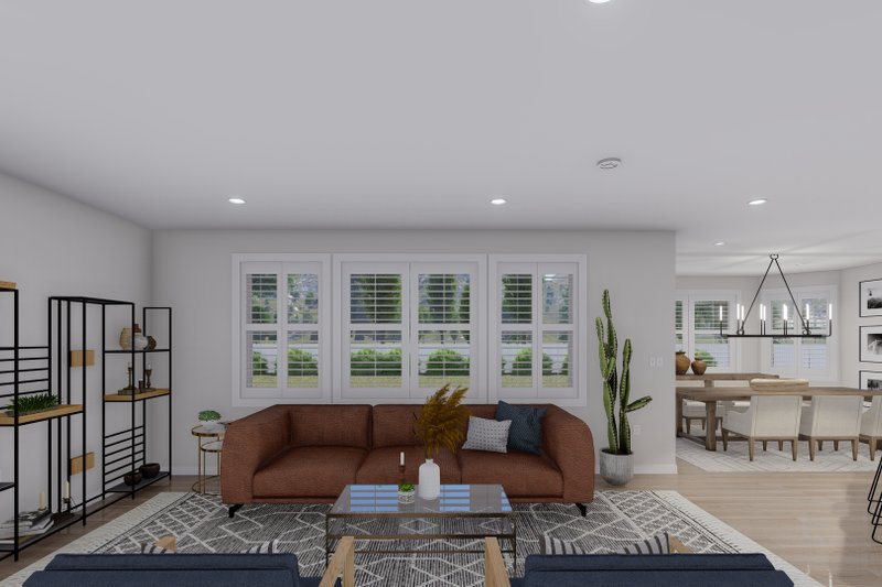 Dream House Plan - Interior - Family Room 1 for Traditional House Plan #1060-107 - 3 bed, 2.5 bath