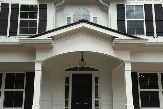 Exterior - Front Elevation 4 for Farmhouse House Plan #437-78 - 4 bed, 3.5 bath