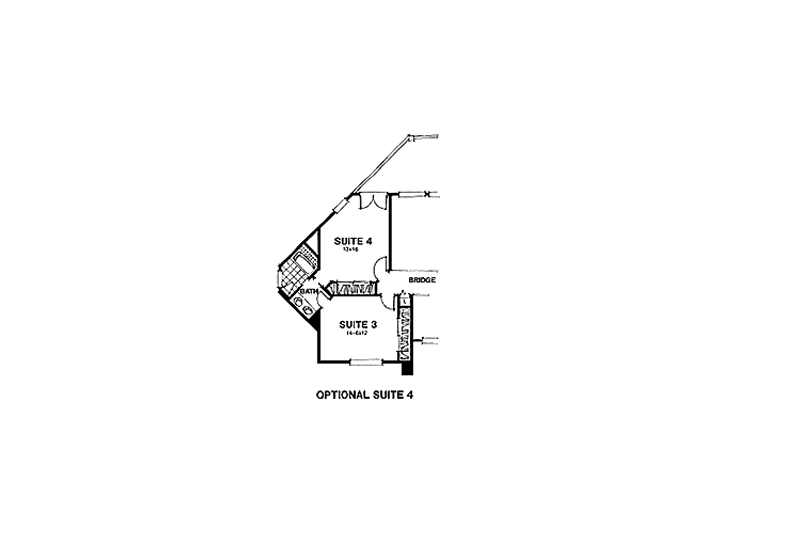 Home Plan - Floor Plan - Other Floor for European House Plan #1007-2 - 3 bed, 4 bath