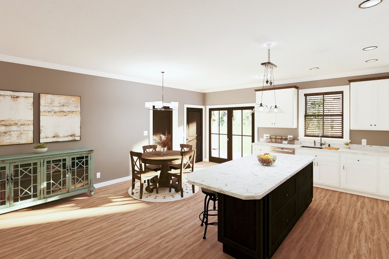 House Plan Design - Interior - Kitchen 2 for Farmhouse House Plan #44-283 - 3 bed, 2 bath