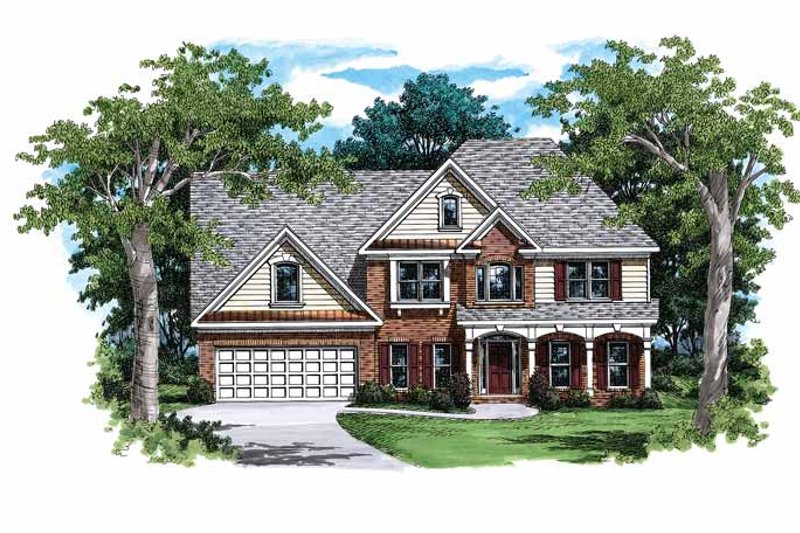Dream House Plan - Country Exterior - Front Elevation Plan #927-81