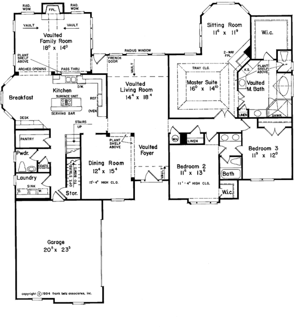 Dream House Plan - Mediterranean Floor Plan - Main Floor Plan #927-146
