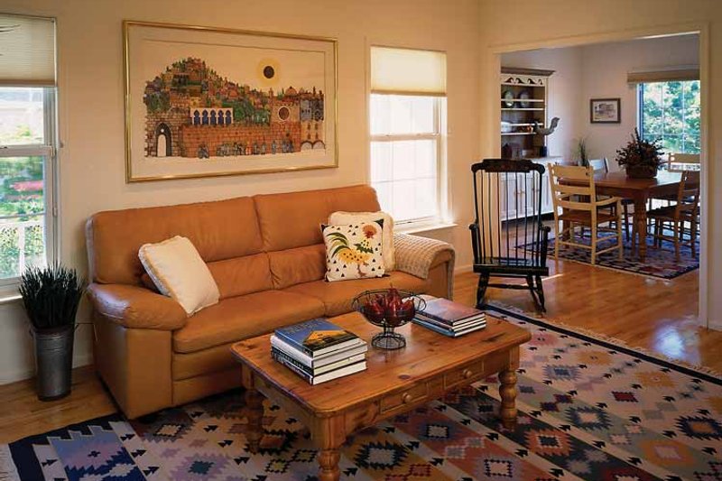 Architectural House Design - Interior - Family Room 1 for Country House Plan #314-201 - 4 bed, 2.5 bath