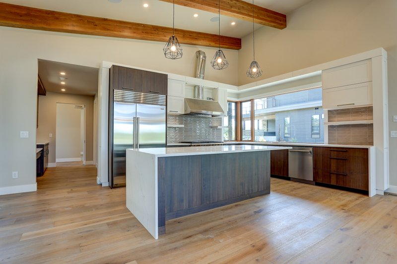 House Blueprint - Interior - Kitchen 3 for Contemporary House Plan #892-39 - 4 bed, 4.5 bath