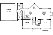 Colonial Style House Plan - 4 Beds 2.5 Baths 2050 Sq/Ft Plan #316-123 